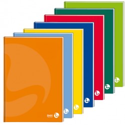 Quaderno Color 80 - A5 -  4mm - 96 fogli - 80gr - cartonato - BM