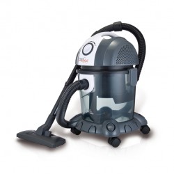 Bidone aspiratutto Mr Bin G - 49,5 x 36 x 37 cm - 1200 W - bianco/nero/grigio - Melchioni family