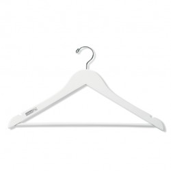 Appendino Colors LineaPiù - 43 cm - legno - bianco - Perfetto