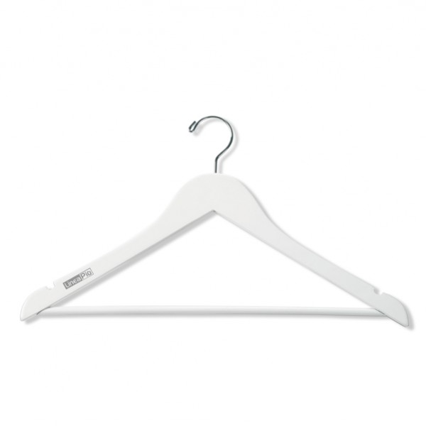 Appendino Colors LineaPiù - 43 cm - legno - bianco - Perfetto