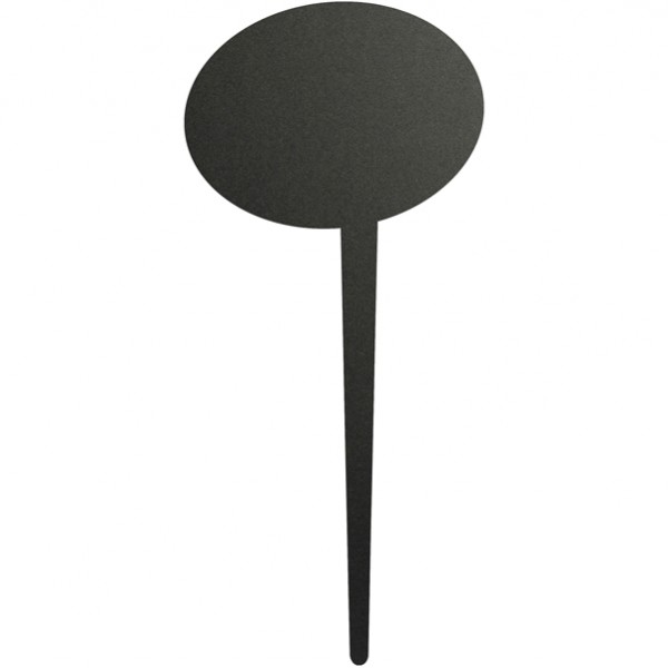 Silhouette Tags - formato fumetto - nero - Securit - set 5 pezzi Silhouette Tags - formato fumetto - nero - Securit - set 5 pezzi