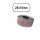 Rotolo da 1000 etichette a onda per Printex Smart 16/2616 e Z Maxi 6/2616 - 26x16 mm - adesivo permanente - bianco - Printex - pack 10 rotoli