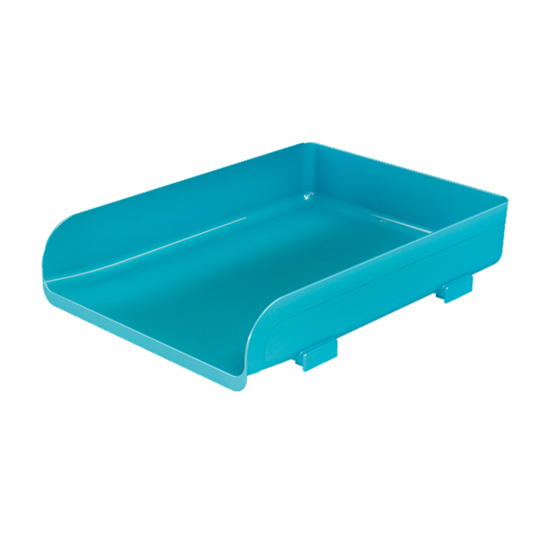 Vaschetta portacorrispondenza Mydesk - 33,5 x 25,4 x 7 cm - turchese - Arda Vaschetta portacorrispondenza Mydesk - 33,5 x 25,4 x 7 cm - turchese - Arda