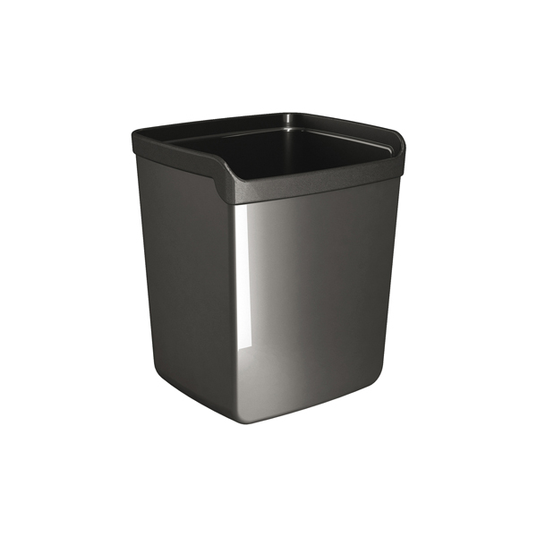 Bicchiere portapenne Mydesk - 8,7 x 7,4 x 10 cm - nero - Arda Bicchiere portapenne Mydesk - 8,7 x 7,4 x 10 cm - nero - Arda