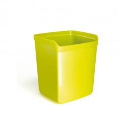 Bicchiere portapenne Mydesk - 8,7 x 7,4 x 10 cm - verde - Arda
