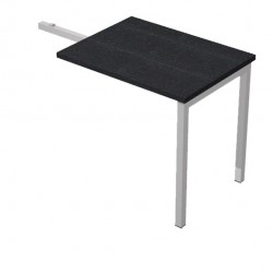 Allungo Easy Plus - DX/SX - 80 x 60 x 72,5 cm - nero venato