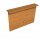 Sopralzo reception per scrivanie Easy - 160 x 30 x 115 cm - noce chiaro