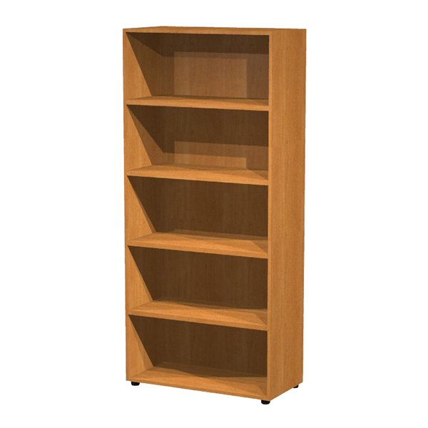 Armadio modulare - a giorno - 90 x 44 x 200 cm - noce chiaro Armadio modulare - a giorno - 90 x 44 x 200 cm - noce chiaro