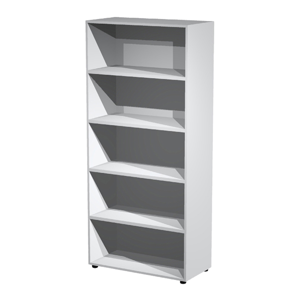 Armadio modulare - a giorno - 90 x 44 x 200 cm - grigio Armadio modulare - a giorno - 90 x 44 x 200 cm - grigio