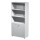 Armadio modulare - a 2 ante basse - 90 x 45,8 x 200 cm - grigio