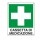 Cartello segnalatore - 16x21 cm - CASSETTA DI MEDICAZIONE - alluminio - Cartelli Segnalatori