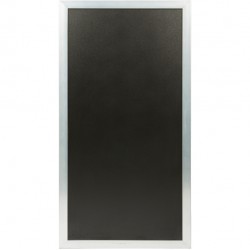 Lavagna Multiboard - 60 x 115 cm - cornice argento - Securit