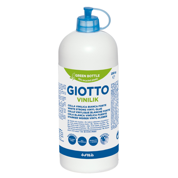 Colla vinilica Vinilik - 250 gr - bianco - Giotto Colla vinilica Vinilik - 250 gr - bianco - Giotto