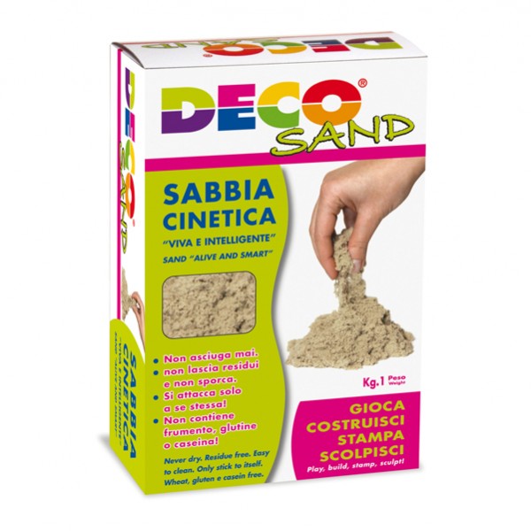 Sabbia cinetica Deco Sand - 1 kg - Deco Sabbia cinetica Deco Sand - 1 kg - Deco
