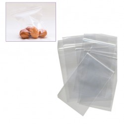 Sacchetti Zip - 30 x 40 cm - 45 micron - LDPE - trasparente - Viva - conf. 100 pezzi