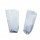 Sacchetti - carta kraft - 12 x 30 cm - soffietti laterali 9 cm - bianco - Favorit - conf. 100 pezzi