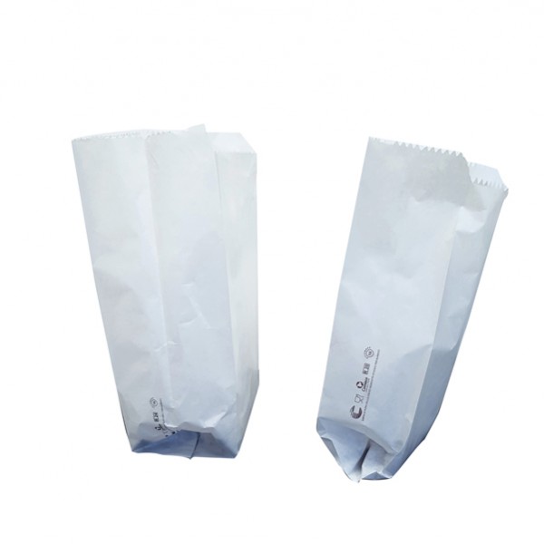 Sacchetti - carta kraft - 15 x 30 cm - soffietti laterali 11 cm - bianco - Favorit - conf. 100 pezzi Sacchetti - carta kraft - 15 x 30 cm - soffietti laterali 11 cm - bianco - Favorit - conf. 100 pezzi