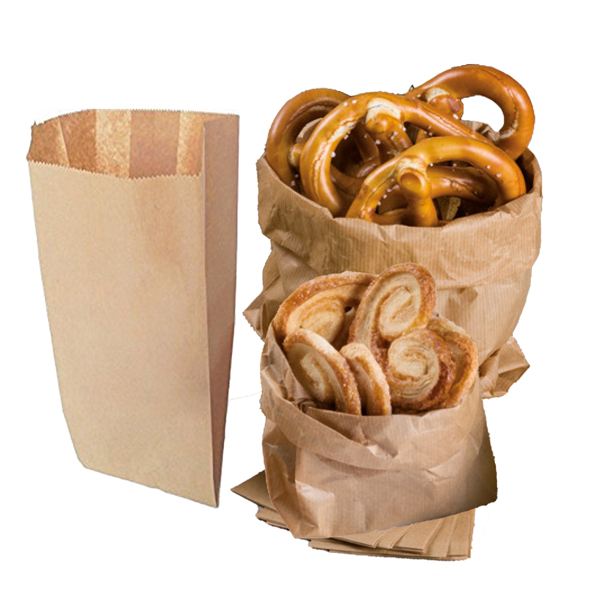 Sacchetti - carta kraft - 17x34 cm - soffietti laterali 6 cm - 45 gr - avana - Rex Sadoch - conf. 100 pezzi Sacchetti - carta kraft - 17x34 cm - soffietti laterali 6 cm - 45 gr - avana - Rex Sadoch - conf. 100 pezzi