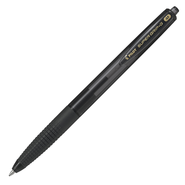 Penna a scatto Supergrip G - punta 1,0mm - nero - Pilot Penna a scatto Supergrip G - punta 1,0mm - nero - Pilot