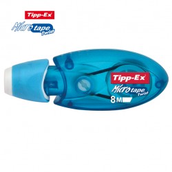 Correttore a nastro Micro Tape Twist - 5mm x 8mt - colori assortiti - Tipp Ex - box 10 pezzi