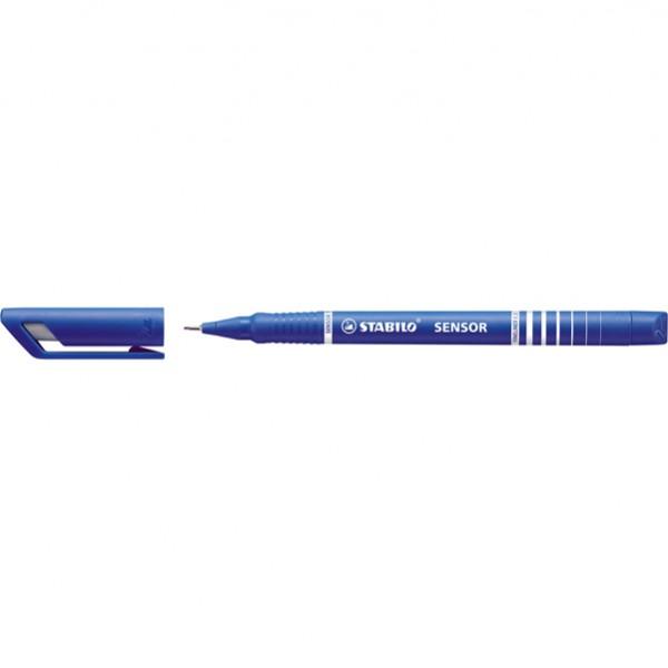 Fineliner Stabilo Sensor - tratto 0,3mm - blu - Stabilo Fineliner Stabilo Sensor - tratto 0,3mm - blu - Stabilo