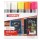 Marcatore a gesso liquido 4090 - punta scalpello - da 4 a 15mm - Edding - astuccio 5 pezzi