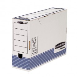 Scatola archivio Bankers Box System - formato legale - 25,5 x 36 cm - dorso 10 cm - Fellowes