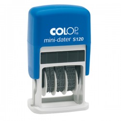 Timbro Mini Dater S120 Datario - 3,8 mm - autoinchiostrante - Colop