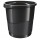 Cestino gettacarte Europost VIVIDA - 25,8 x 28,5 cm - altezza 32,2 cm - 14 L - nero - Esselte