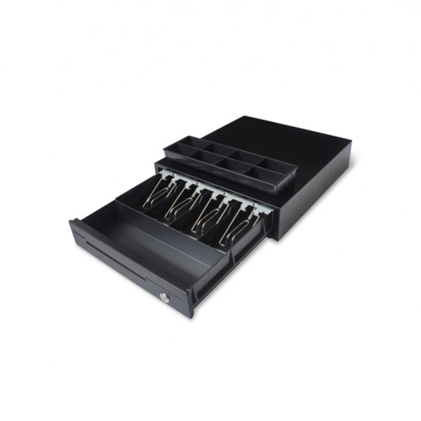 Cassetto portadenaro KE350 - 35 x 40,5 x 9 cm - nero - Iternet Cassetto portadenaro KE350 - 35 x 40,5 x 9 cm - nero - Iternet