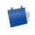 Buste identificative - con fascette di aggancio - A4 orizzontale - blu - Durable - conf. 50 pezzi