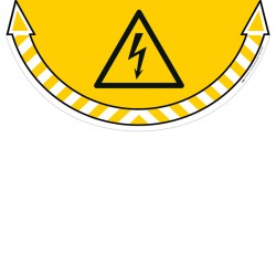 Adesivo segnalatore Take Care - da terra - 