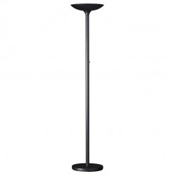 Lampada da terra Varialux - a led - base diametro 34 cm - H 180 cm - 23 W - nero - Unilux