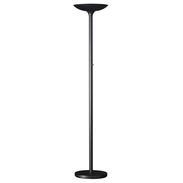 Lampada da terra Varialux - a led - base diametro 34 cm - H 180 cm - 23 W - nero - Unilux Lampada da terra Varialux - a led - base diametro 34 cm - H 180 cm - 23 W - nero - Unilux