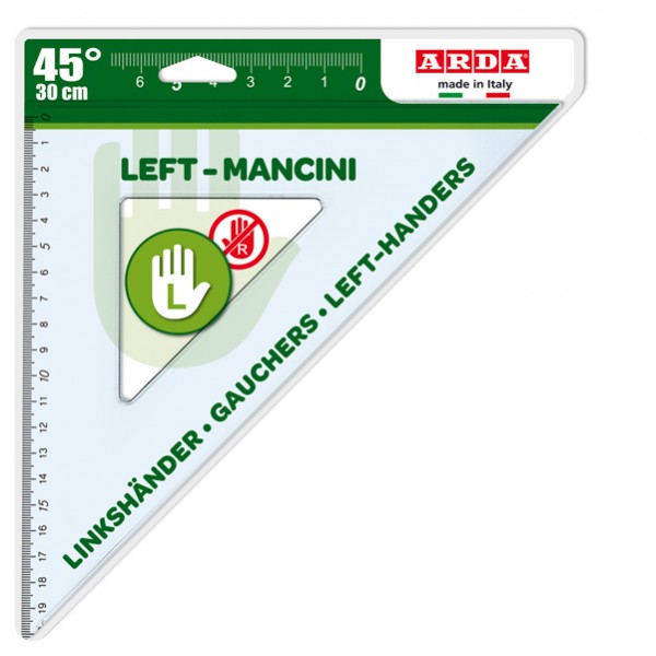 Squadra per Mancini - 45gradi - 30cm - Arda Squadra per Mancini - 45gradi - 30cm - Arda