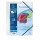 Cartella 3 lembi con elastico angolare Kreacover - A4 - dorso 1,5 cm - PP - bianco trasparente - Exacompta