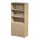 Armadio modulare componibile - a 2 ante basse - 90 x 45,8 x 200 cm - rovere