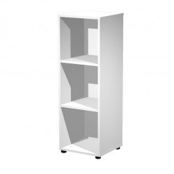 Contenitore Maxi Rainbow - 3 caselle a giorno - 41 x 40 x 120,6 cm - bianco