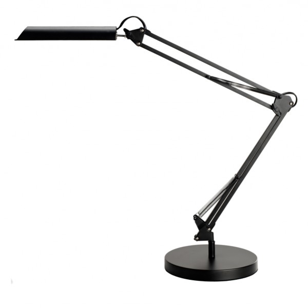 Lampada da tavolo Swingo - a led - con base e morsetto - 44 x 34,5 x 13,5 cm - 10 W - nero - Unilux Lampada da tavolo Swingo - a led - con base e morsetto - 44 x 34,5 x 13,5 cm - 10 W - nero - Unilux