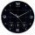 Orologio da parete On Time - 4 fusi orari - diametro 30 cm - nero - Unilux