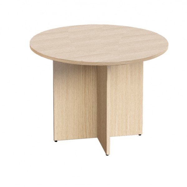 Tavolo riunione Agorà Direction - tondo - diametro 100 cm - H 73 cm - rovere Tavolo riunione Agorà Direction - tondo - diametro 100 cm - H 73 cm - rovere