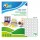 Etichette adesive tonde PG4 - in carta - laser - permanenti - diametro 25 mm - 70 et/fg - 100 fogli - bianco lucida - Tico