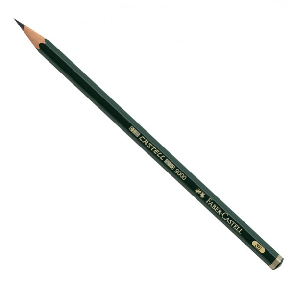 Matita in grafite Castell 9000 - gradazione 3B - esagonale - Faber-Castell Matita in grafite Castell 9000 - gradazione 3B - esagonale - Faber-Castell