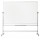 Lavagna magnetica girevole Earth - 90 x 120 cm - bianco - Bi-Office