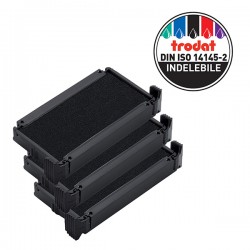 Tampone di ricambio 6/4911 - nero - Trodat - conf. 3 pezzi