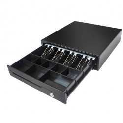 Cassetto portadenaro DCE410 - 41 x 42 x 10 cm - nero - Iternet