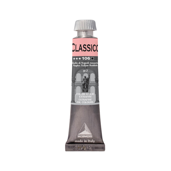 Colore a olio - extrafine - 20 ml - giallo Napoli rossastro - Maimeri Colore a olio - extrafine - 20 ml - giallo Napoli rossastro - Maimeri