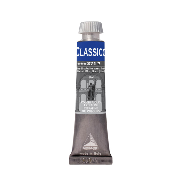 Colore a olio - extrafine - 20 ml - blu cobalto scuro imitazione - Maimeri Colore a olio - extrafine - 20 ml - blu cobalto scuro imitazione - Maimeri
