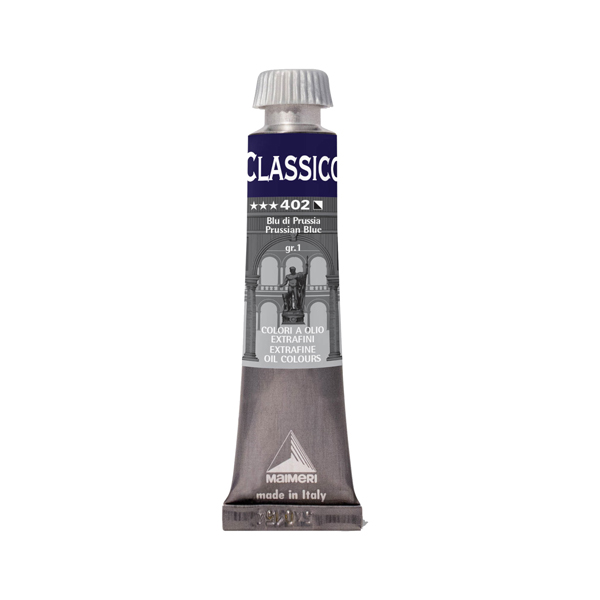 Colore a olio - extrafine - 20 ml - blu di Prussia - Maimeri Colore a olio - extrafine - 20 ml - blu di Prussia - Maimeri
