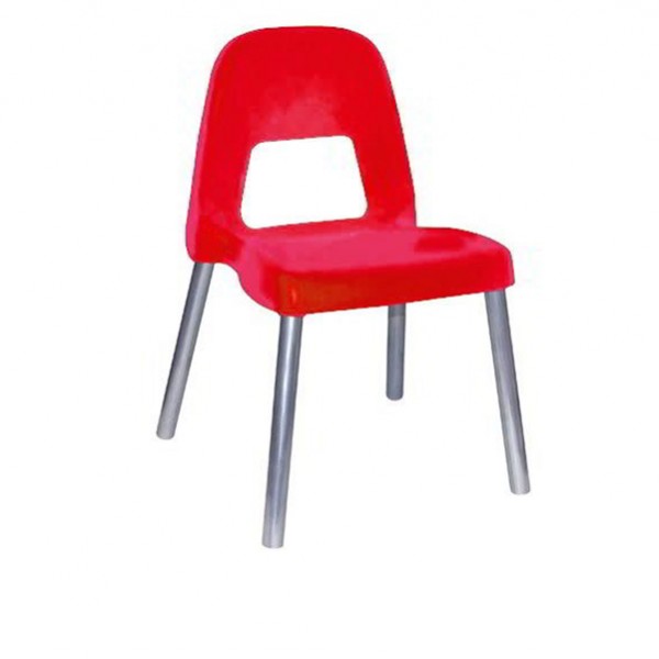 Sedia per bambini Piuma - H 31 cm - rosso - CWR Sedia per bambini Piuma - H 31 cm - rosso - CWR